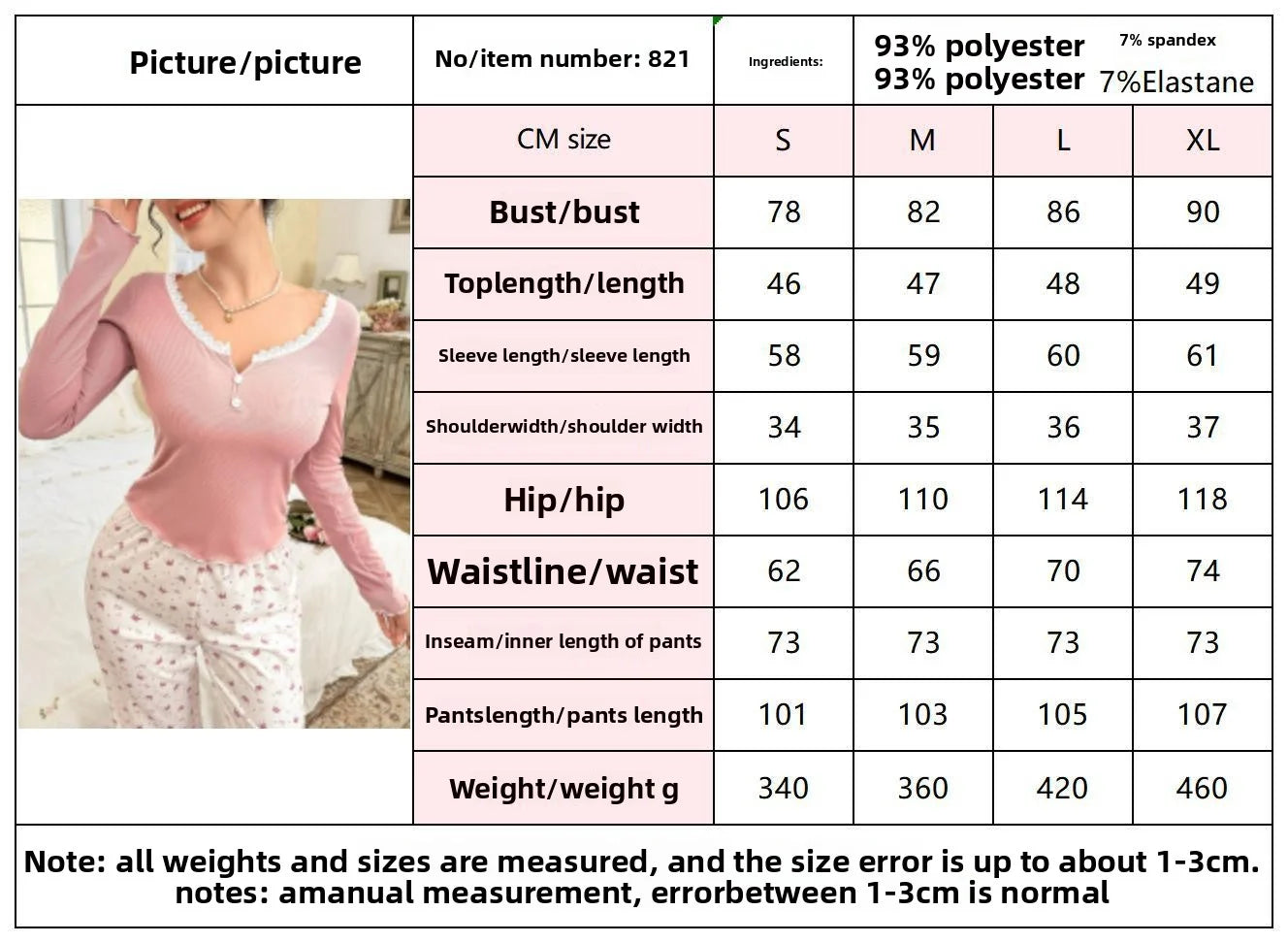 Cozy Nights Long‑Sleeve Pajama Set