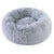 Winter Round Plush Dog Beds Washable Plush Fluffy Pet Cushion Dog Cat Bed Mat Portable Pet Kennel Puppy Pad