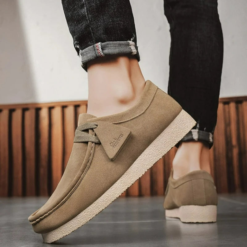 Fashion Men Casual Shoes Suede