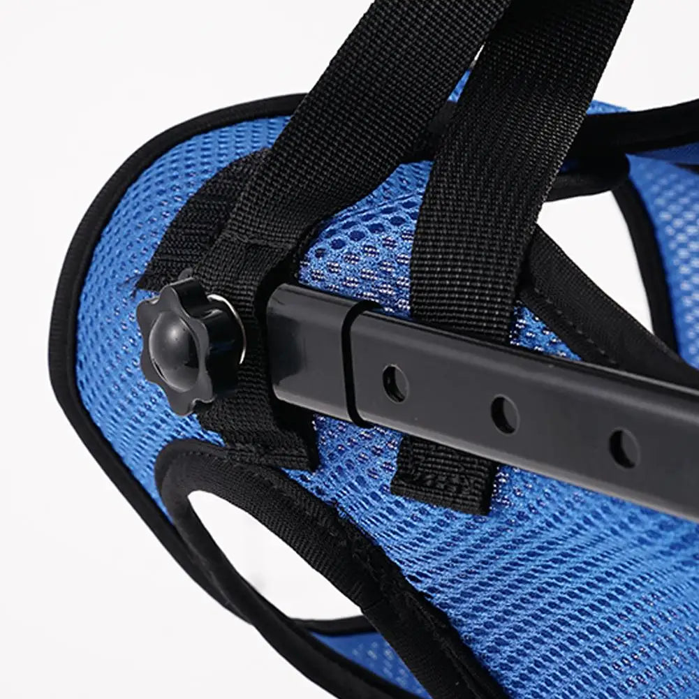 1Pcs Pet Wheelchair Cart Adjustable Pet Cat Dog Rehabilitation Walking Wheels Aids Mobility Assistance Light Pet Walk Tools