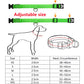 USB Rechargeable Luminous Collar Adjustable Led Glowing Dog Collar for Large Small Dogs Cat Night Light Collar Pet Safety Harnes