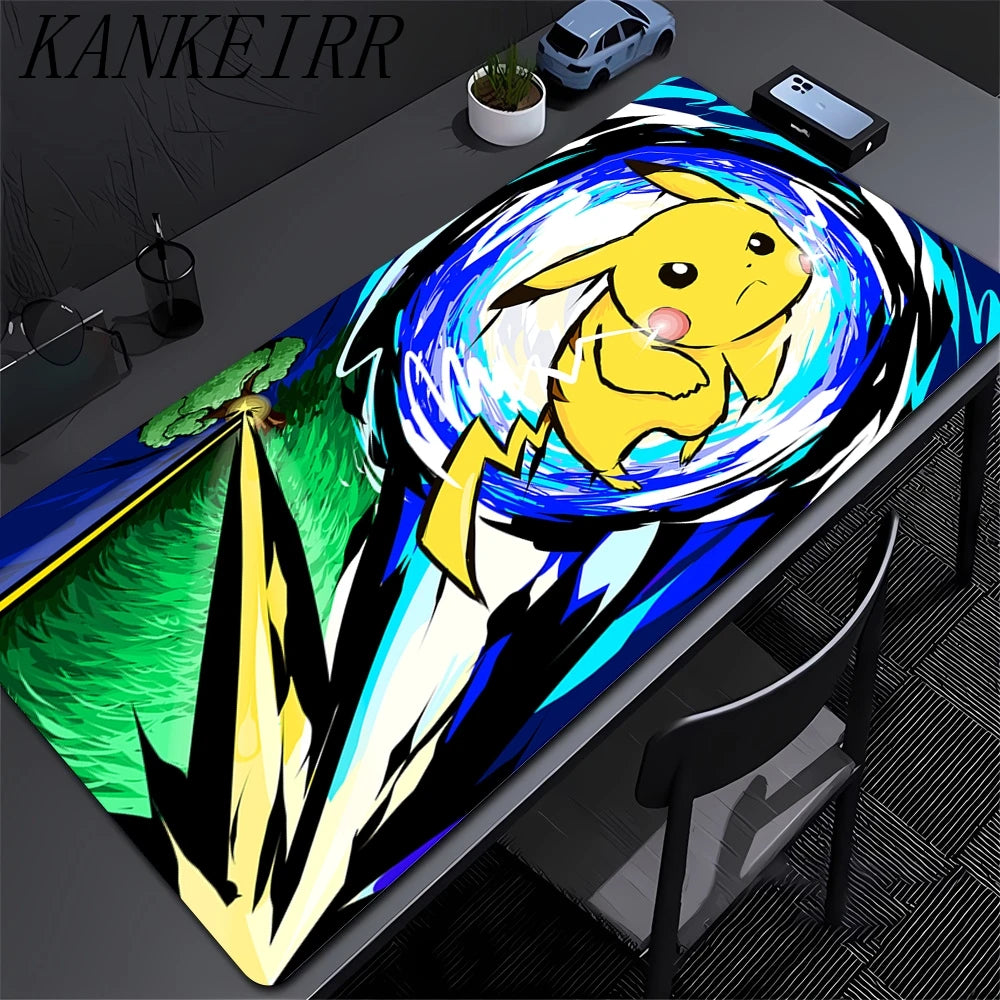 Pikachu Mouse Pad - Large Rubber Gaming Desk Mat