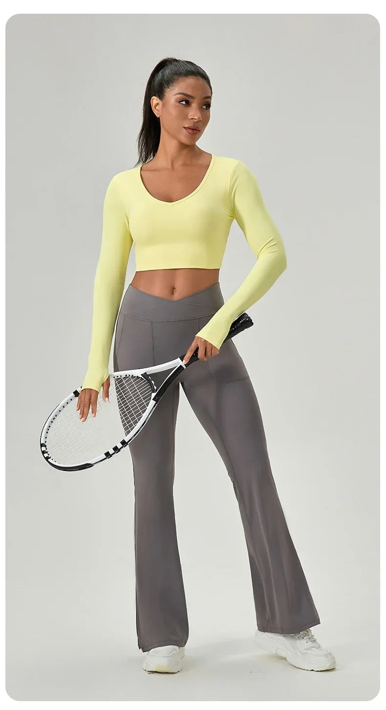 Active Form Long‑Sleeve Fitness Top