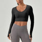 Active Form Long‑Sleeve Fitness Top