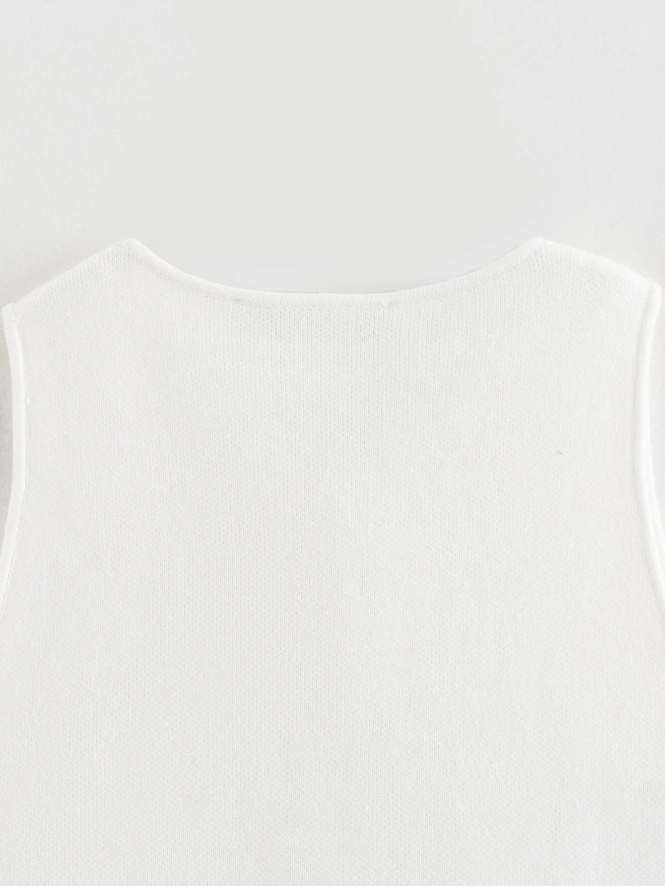 Chic Knit Sleeveless Vest Top