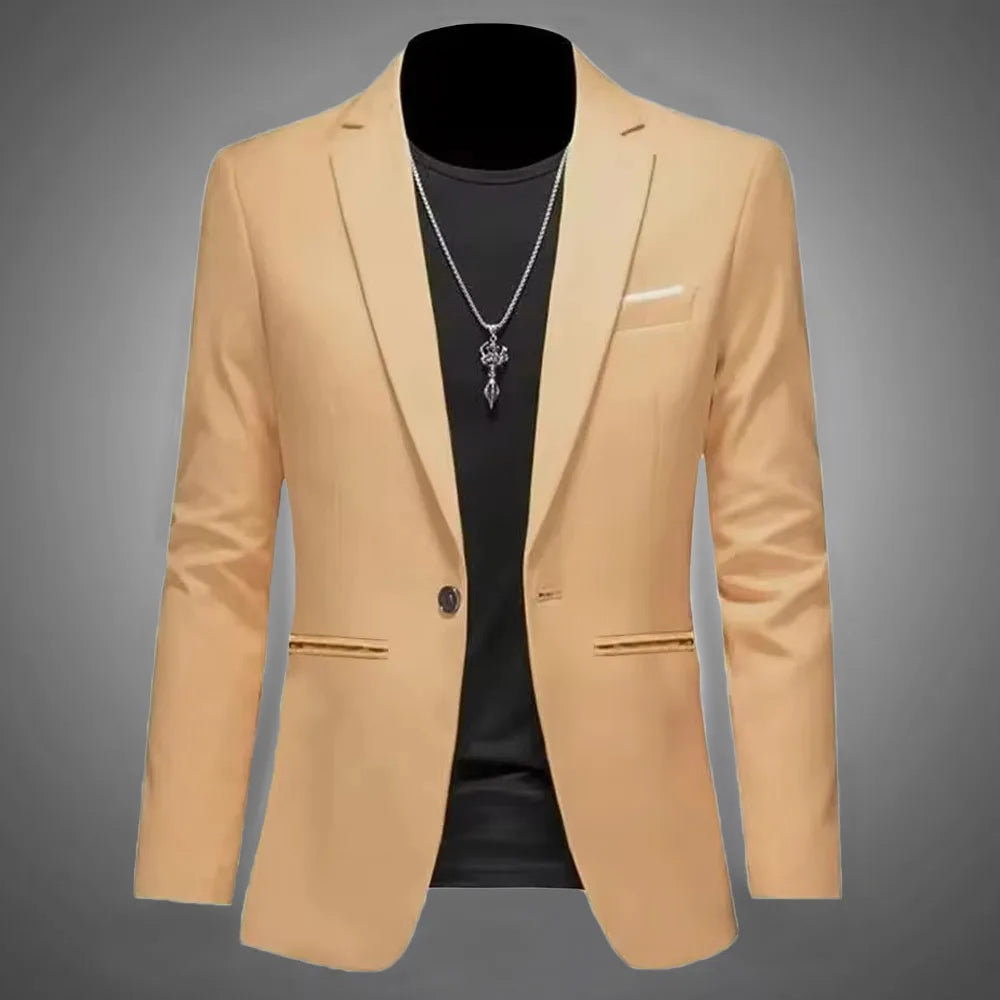 Men'S Trendy Leisure Boutique Suit