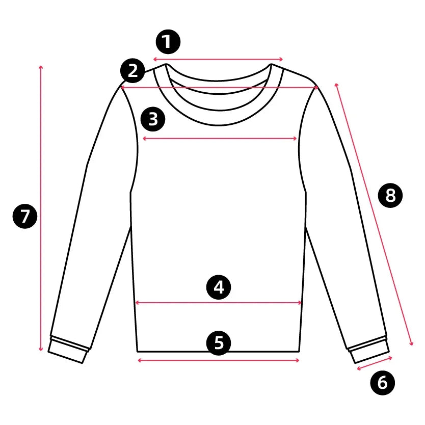 Women’s Cotton Heart‑Print Long‑Sleeve Top