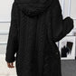 Women’s Thick Plush Hooded Cardigan