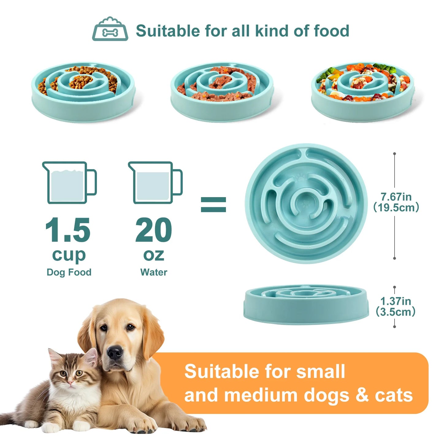 Pet Slow Food Bowl - Non