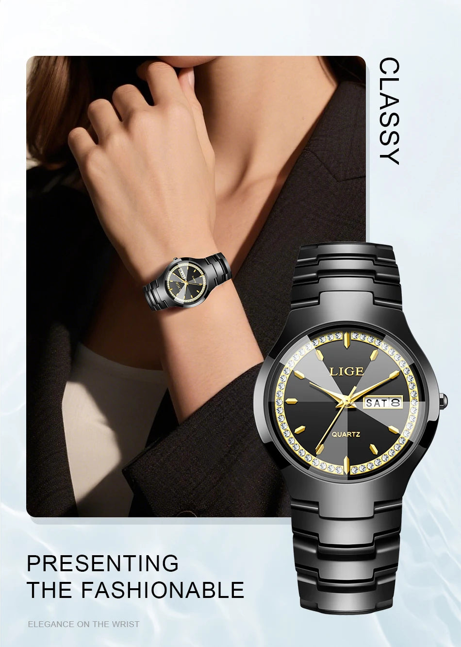 The Stella Ceramic Timepiece