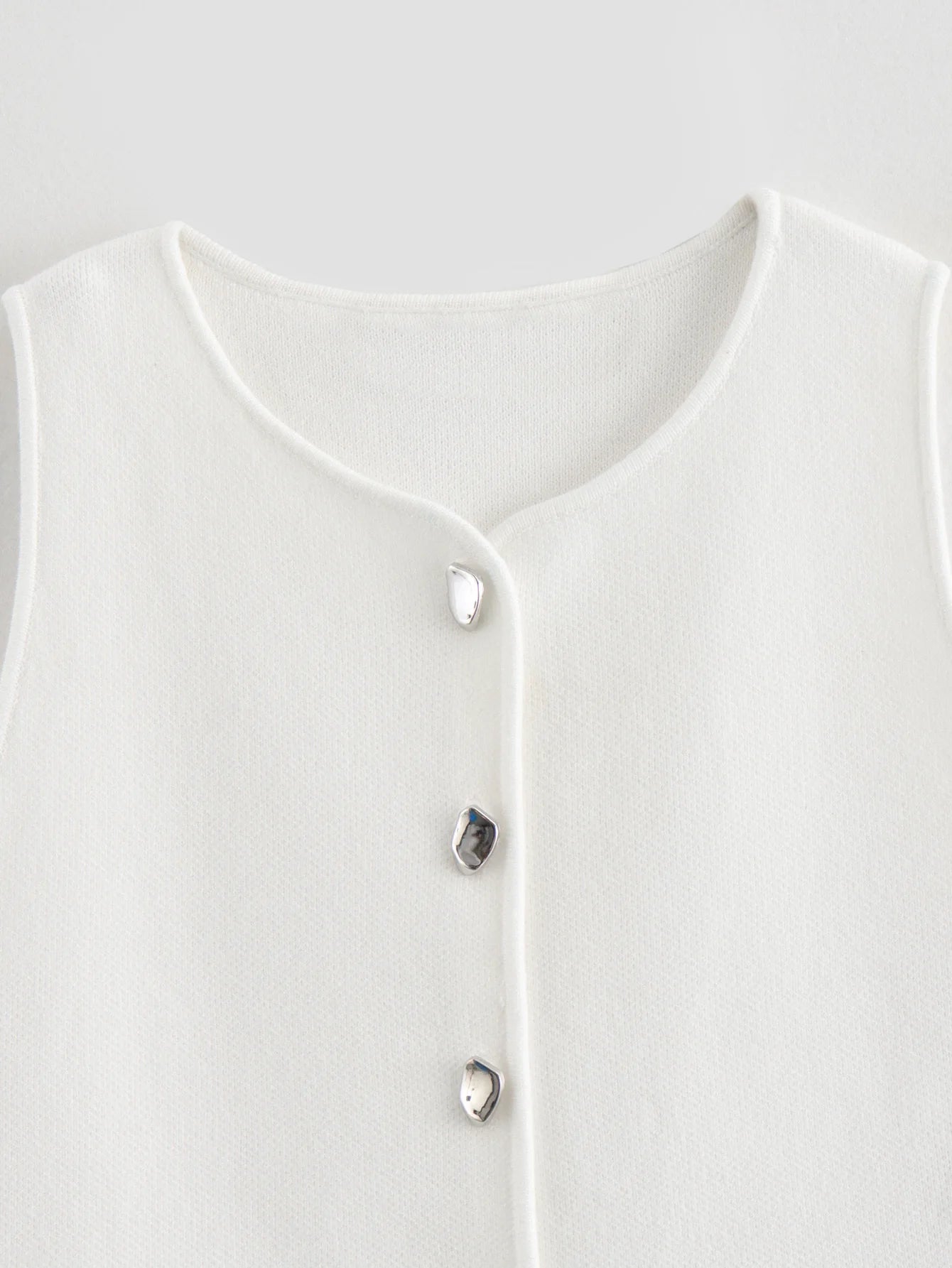 Chic Knit Sleeveless Vest Top