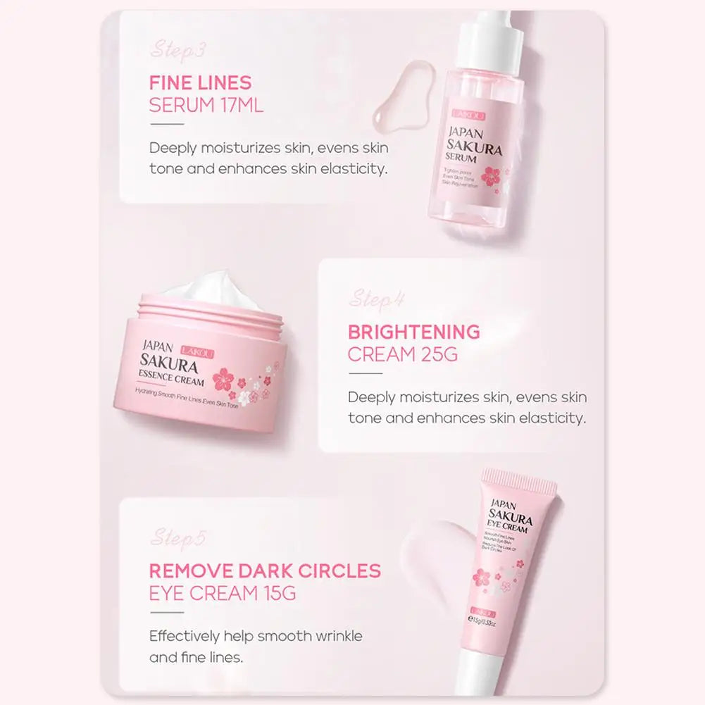Sakura Skin Care Sets by LAIKOU