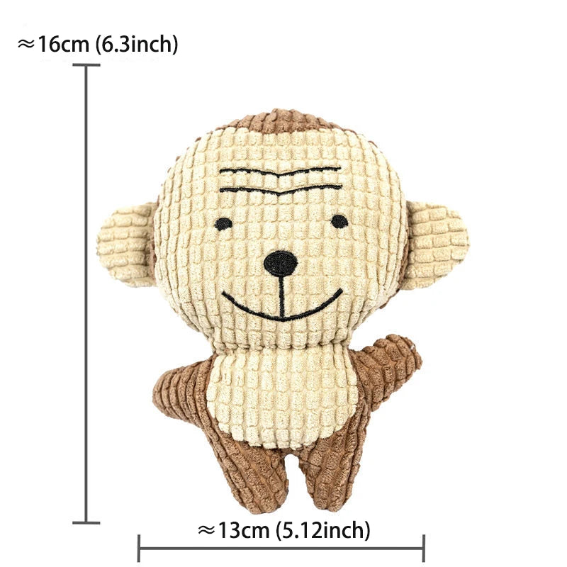 Cute Dog Plush Toys Teething