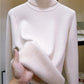 Women’s Velvet‑Lined Thick Turtleneck Sweater