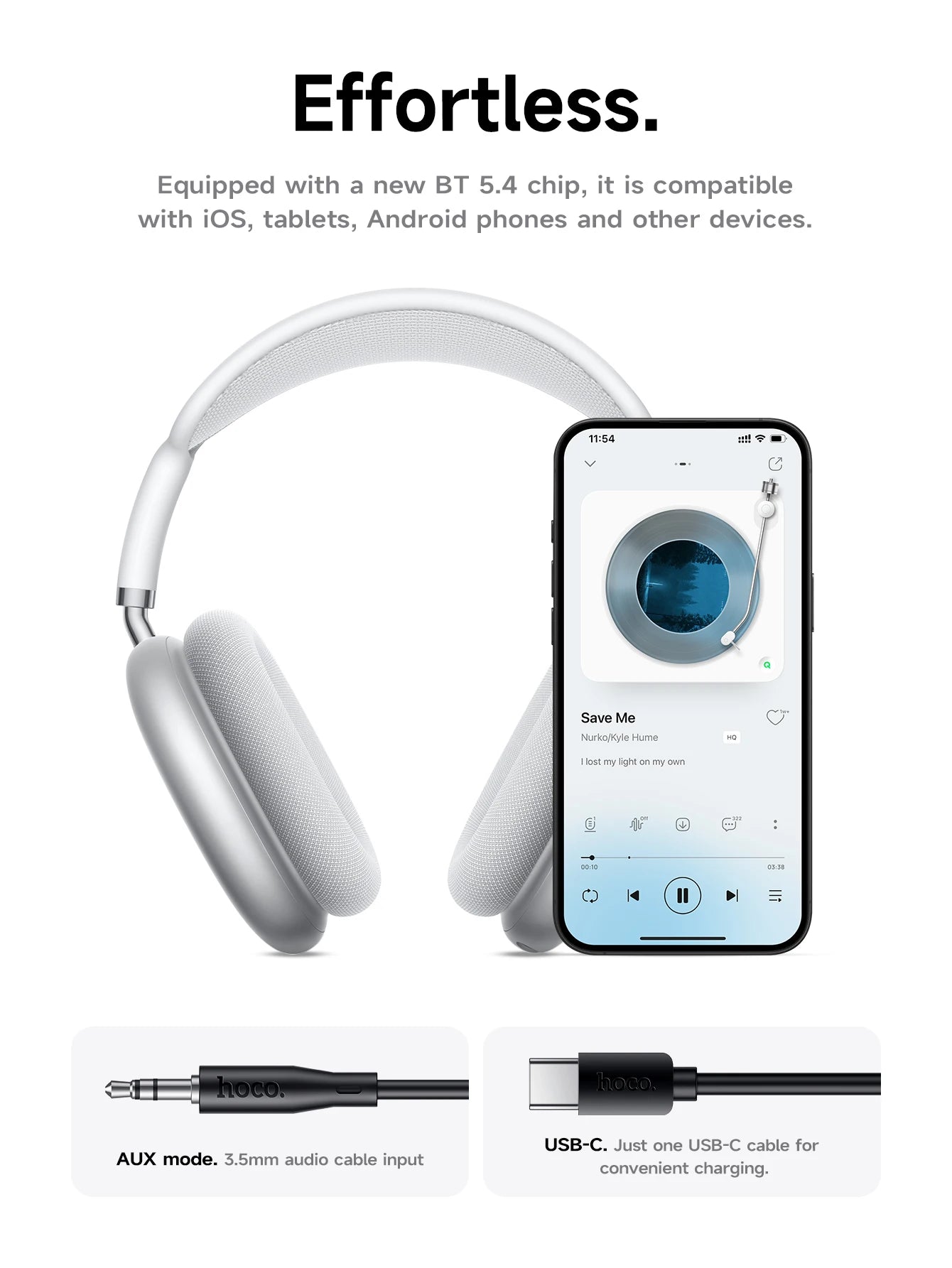 New Bluetooth Headphone Over