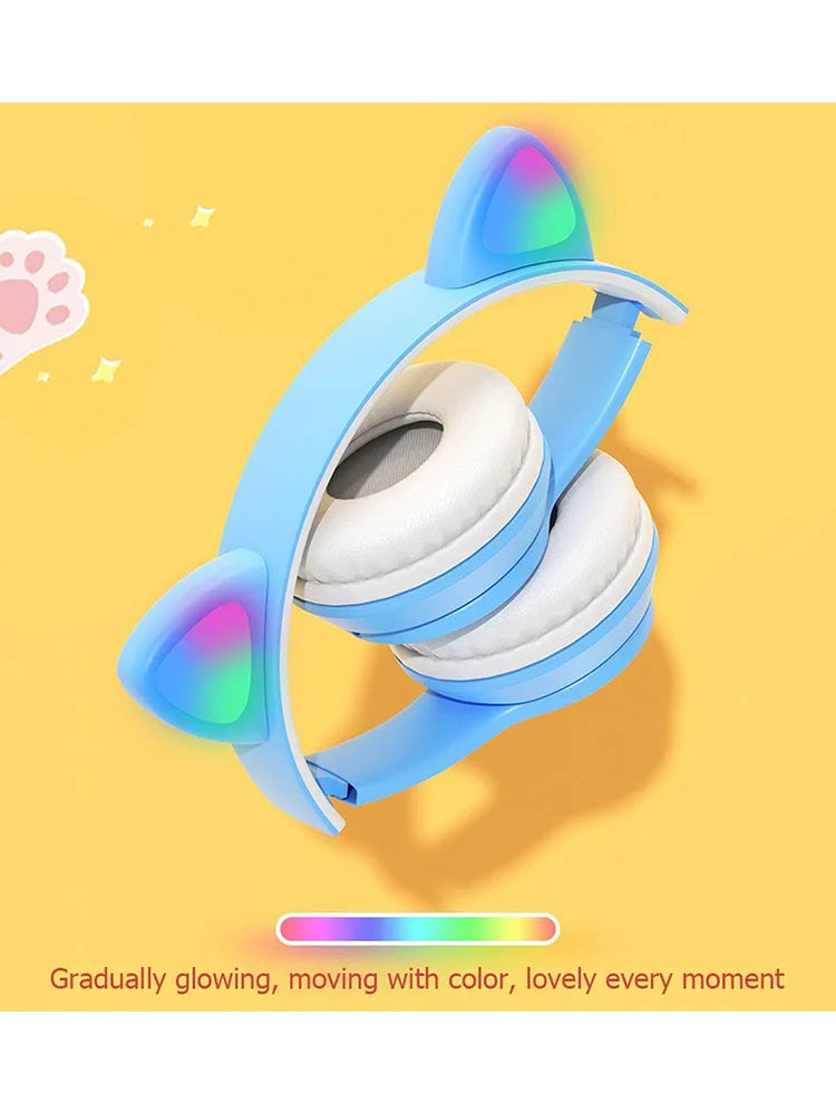 Wireless Headphones Cat Ear