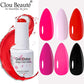 Clou Beaute 15ml HEMA/TPO-Free UV Gel Polish (Classic Red Collection)
