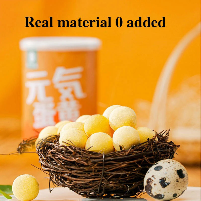 Genki series quail egg yellow freeze-dried