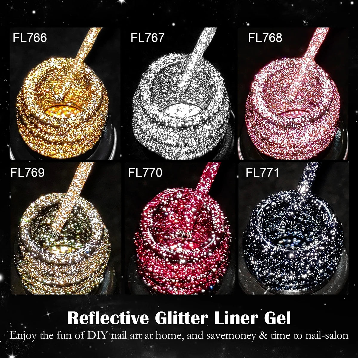 FOUR LILY 5ml Reflective Glitter Liner Gel
