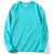 Women Leisure Cotton Long‑Sleeve Round‑Neck Top