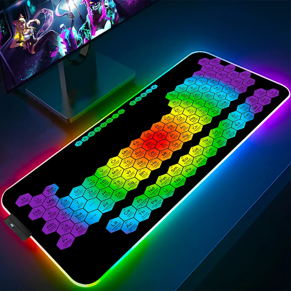 Gaming Keyboard Mat RGB Ergonomic Mouse Pad - XXL