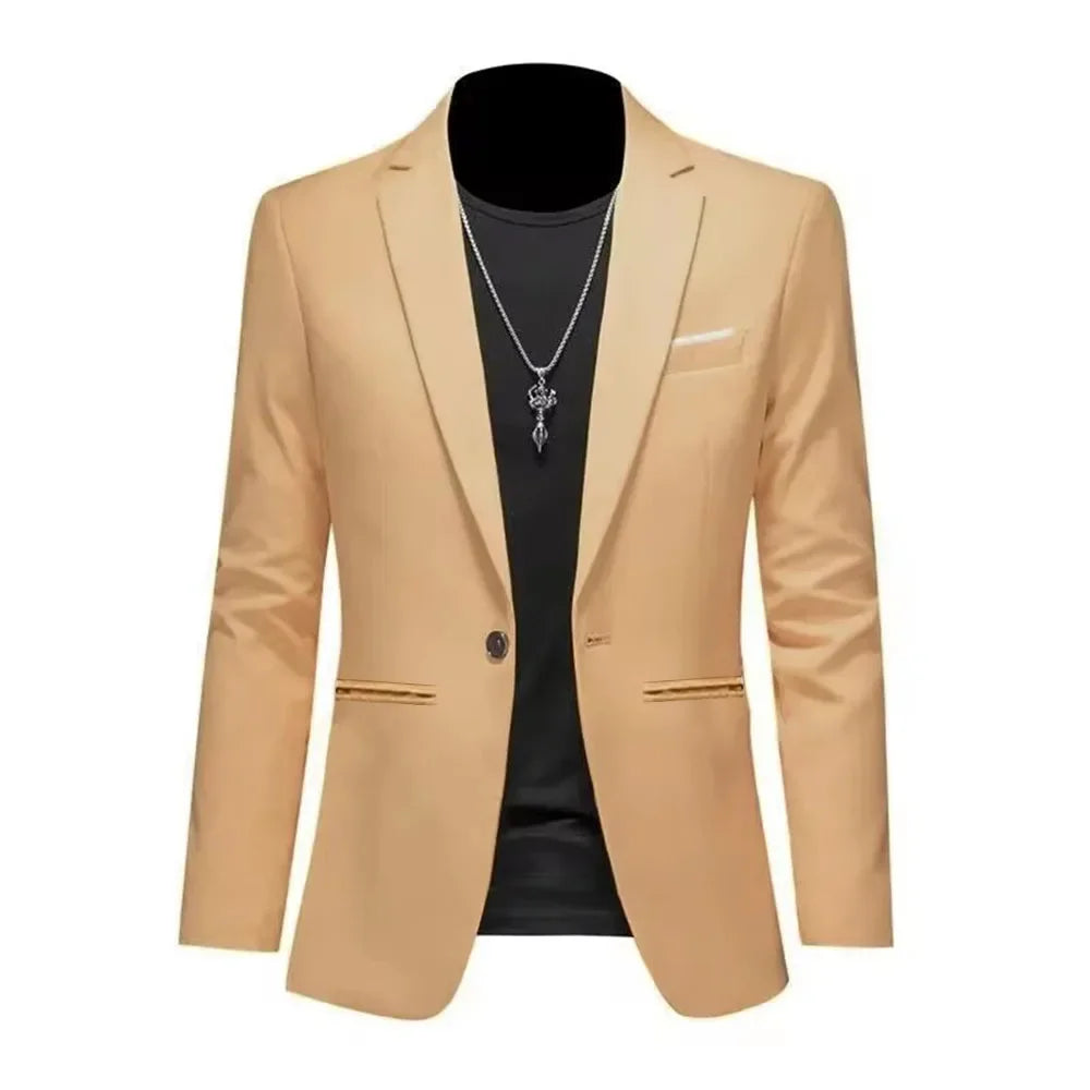 Men'S Trendy Leisure Boutique Suit