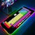 Gaming Keyboard Mat RGB Ergonomic Mouse Pad - XXL