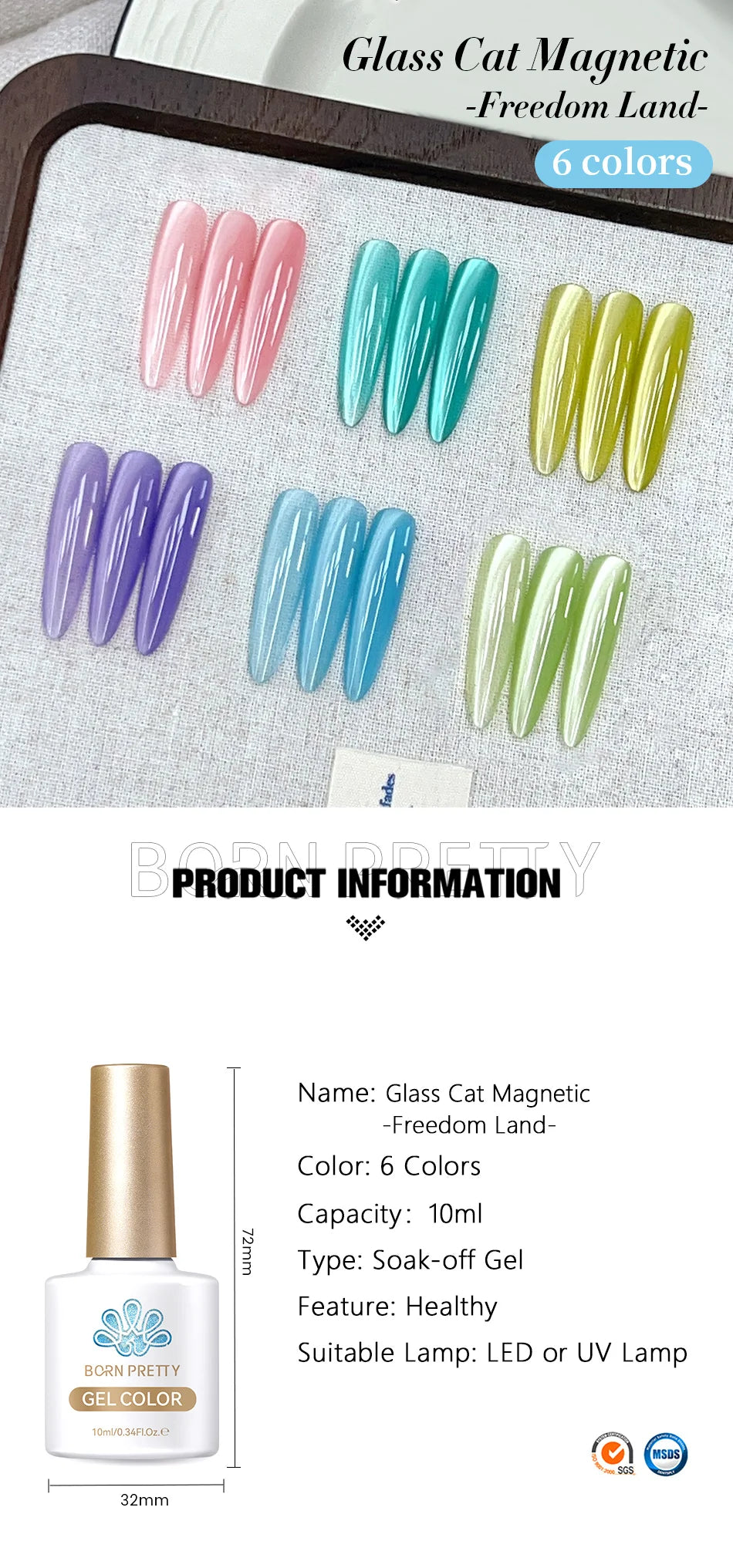 "Moonlight Cat Eye" Gel Manicure