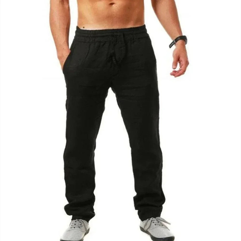 Men'S Casual Pants Summer Male