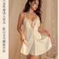 Midnight Lace Backless Nightdress