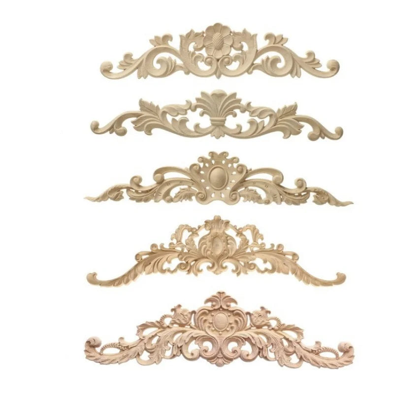 Decorative Wood Appliques and Onlays Natural