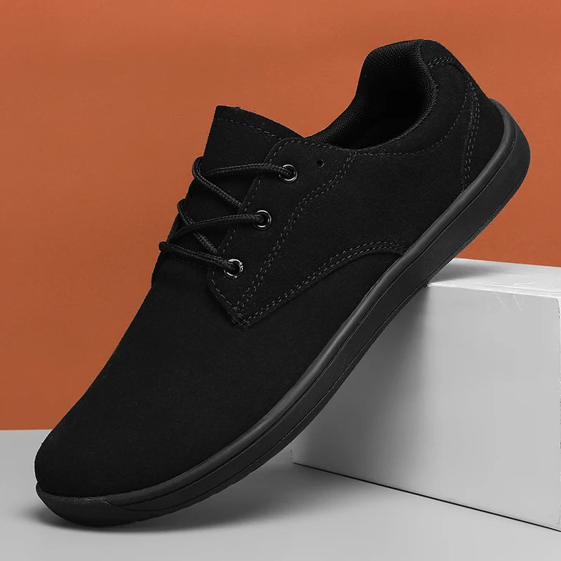 Men’s Wide‑Toe Minimalist Sneakers