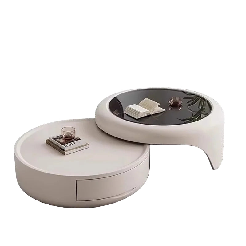Luxury Modern Round Coffee Table – Minimalist Contemporary Design