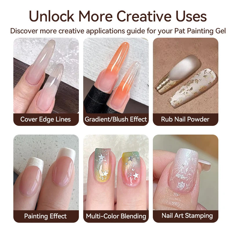 UR SUGAR 9-Color Pat Painting Gel Palette