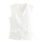 Urban Zip‑Front Sleeveless Waistcoat