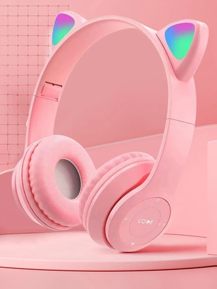 Wireless Headphones Cat Ear