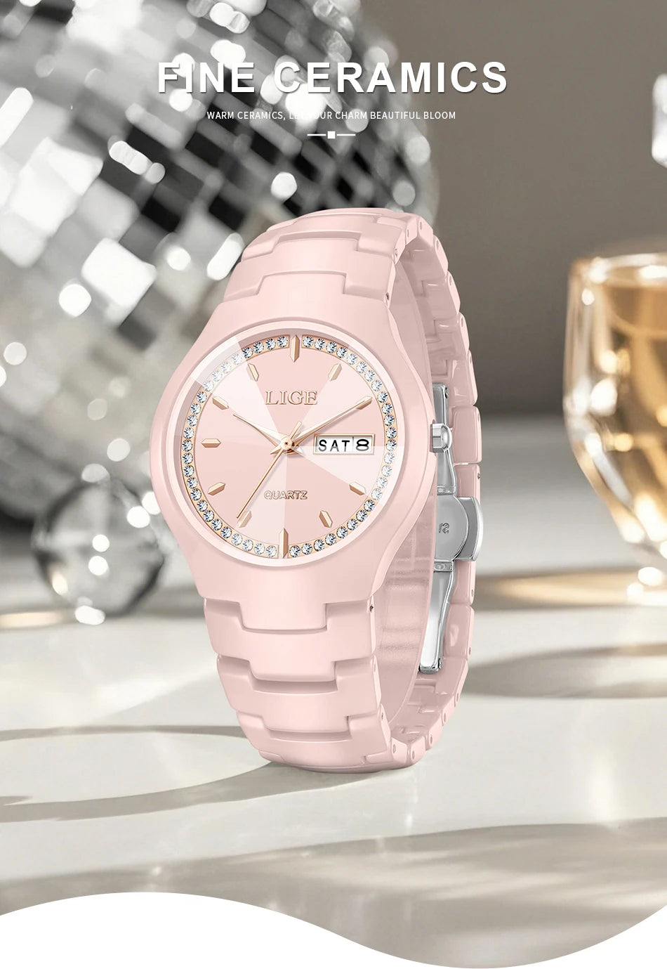 The Stella Ceramic Timepiece