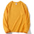 Women Leisure Cotton Long‑Sleeve Round‑Neck Top