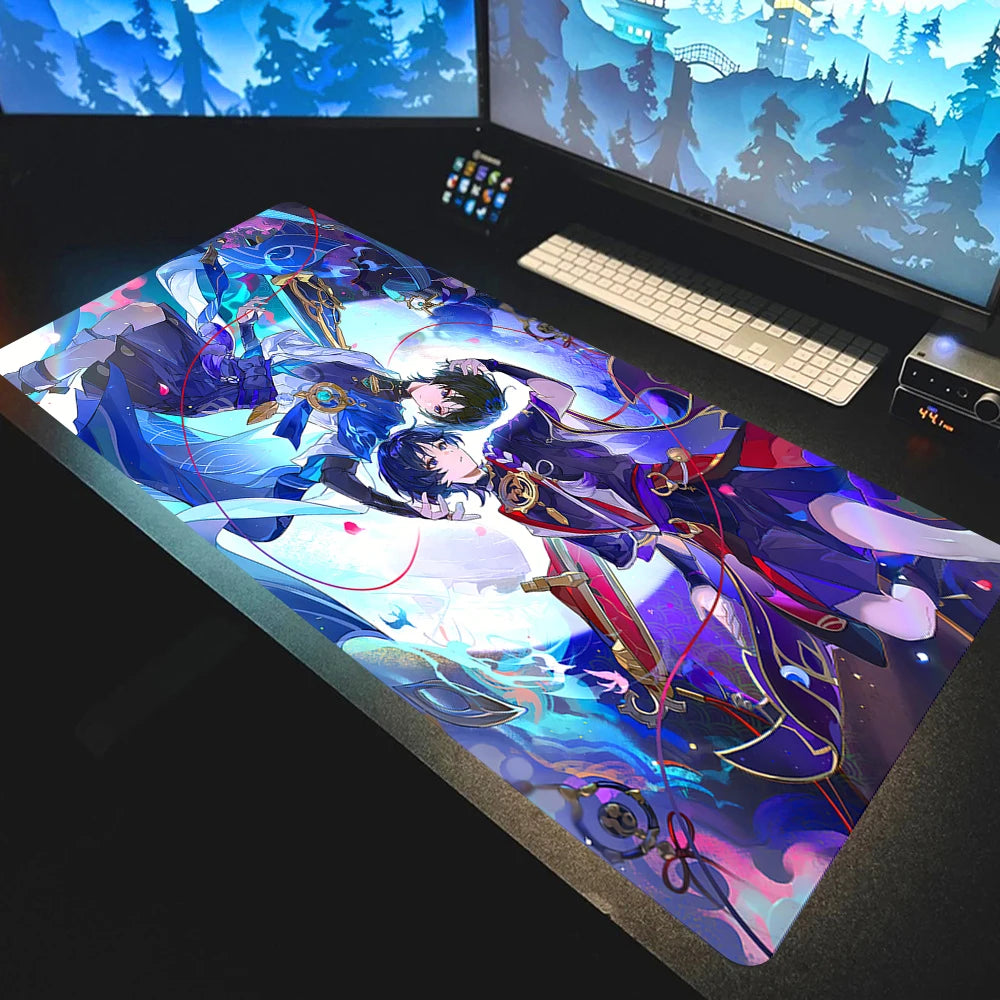 Genshin Impact Anime Mouse Pad - XXL Gaming Mat