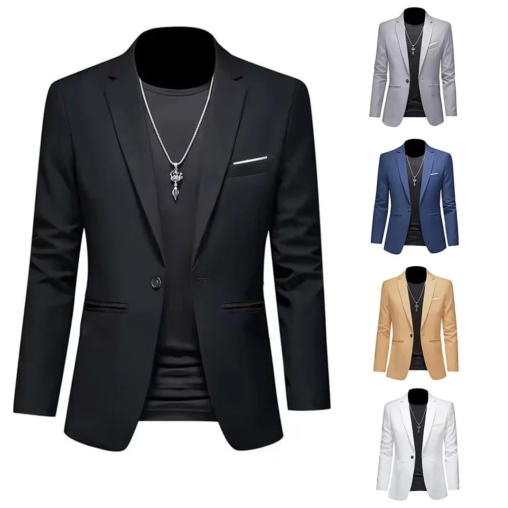 Men'S Trendy Leisure Boutique Suit