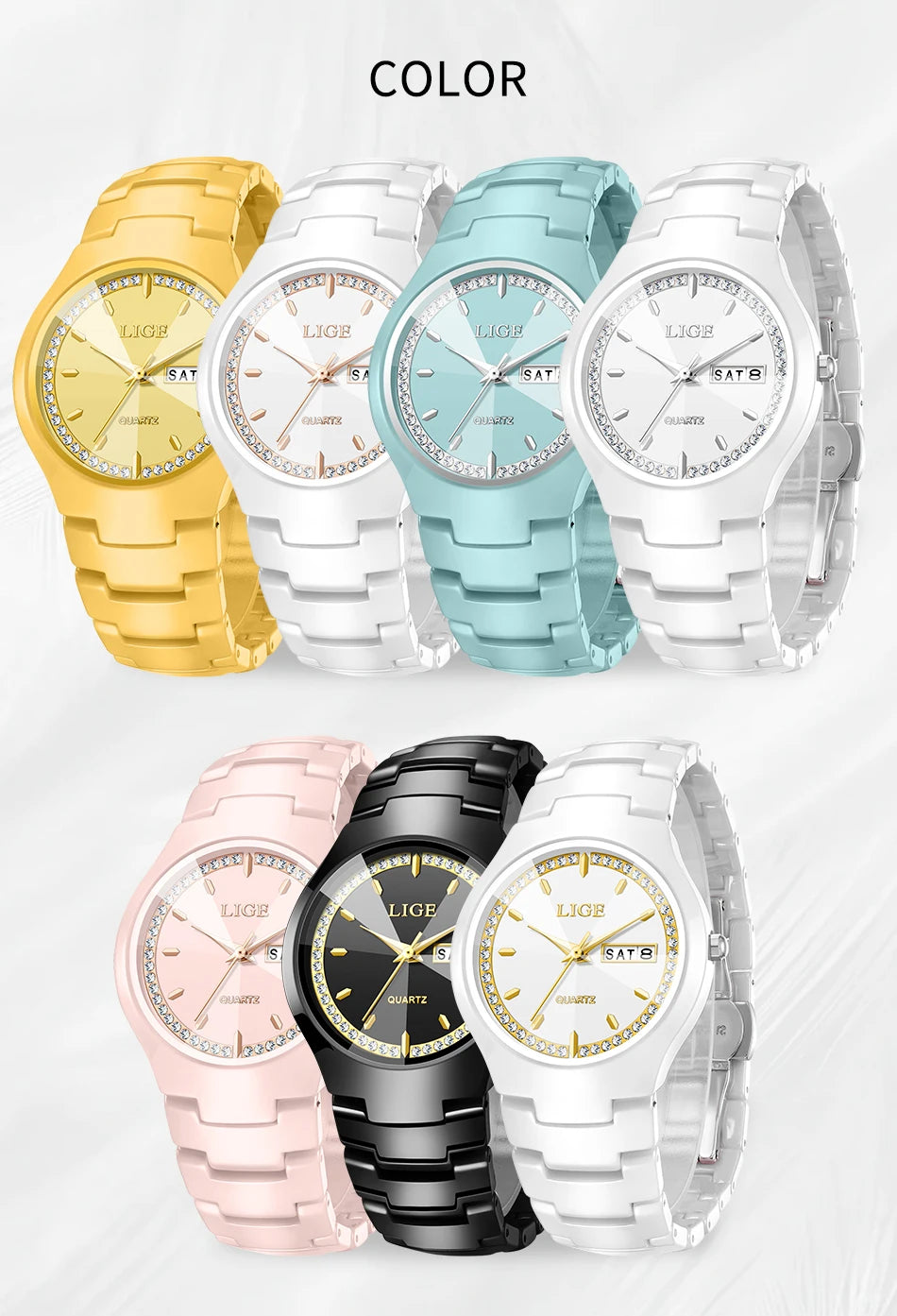 The Stella Ceramic Timepiece