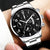 1PC Men's Luxury Watch: Fashion Business Calendar Quartz Wristwatch with Steel Band