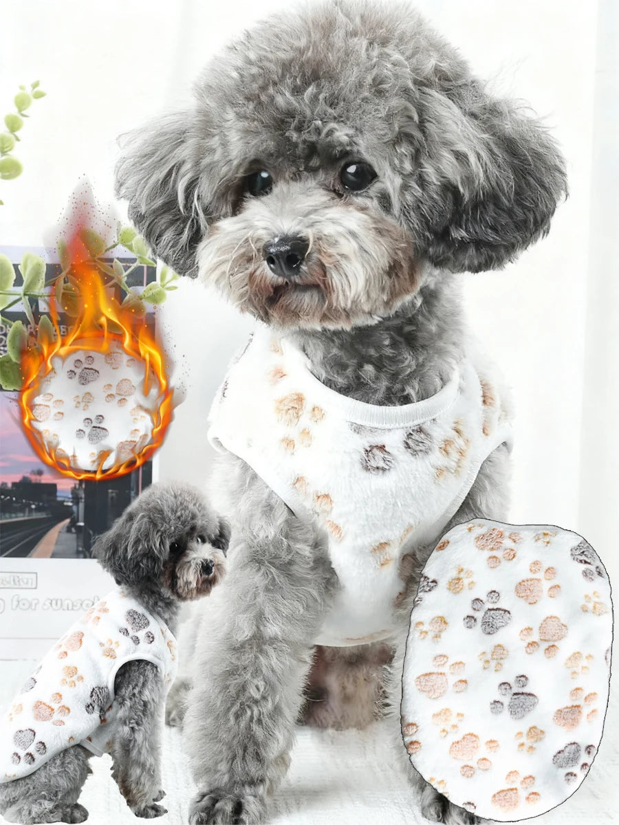 Flannel pet clothing