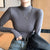 Women’s Slim Half‑Turtleneck Knitted Pullover Sweater