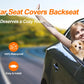 Waterproof Pet Travel Accessories Foldable Dog Car Seat  Car Pet Seat Safety Hammock Trunk Mat Car Rear Back Seat Protector