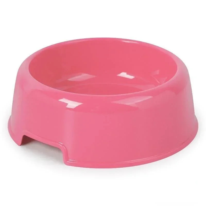 Pet Bowls Dog Cat Plastic Food