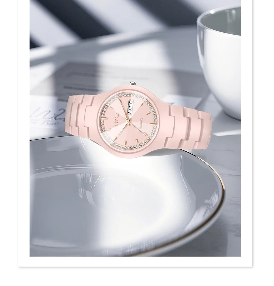 The Stella Ceramic Timepiece