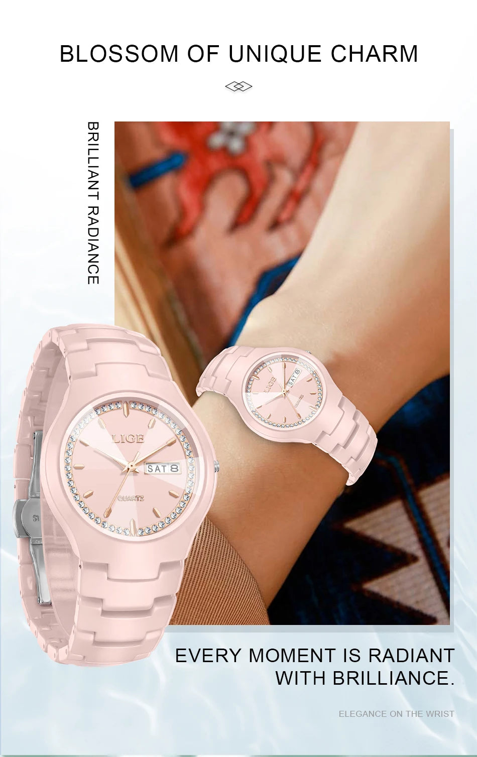 The Stella Ceramic Timepiece