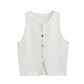 Chic Knit Sleeveless Vest Top