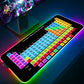 Gaming Keyboard Mat RGB Ergonomic Mouse Pad - XXL
